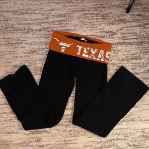 Texas Longhorns Victoria Secret yoga pants